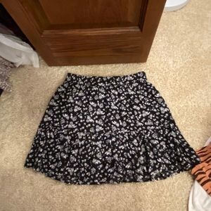 Floral Aeropostale Ruffle Skirt